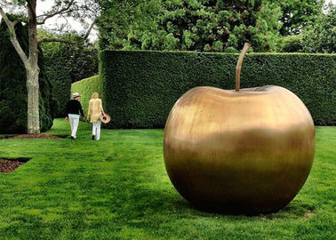 Un bon prix. La grande statue en bronze Apple sculptent le contemporain pour la décoration de jardin en ligne