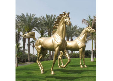 Un bon prix. Sculpture moderne en cheval de bronze en métal de décoration de jardin, statue en bronze de cheval en ligne