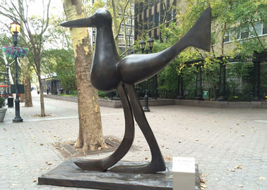 Un bon prix. Statues animales en oiseau d'art déco de bronze grandeur nature de sculpture moulant la finition en ligne
