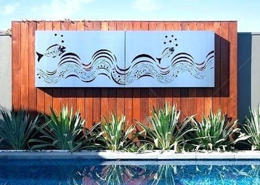 Un bon prix. Taille fixée au mur extérieure décorative de coutume d'écran d'acier inoxydable de sculpture en mur en métal en ligne
