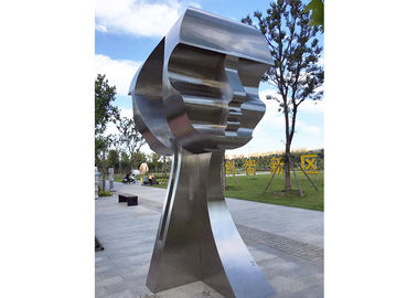 Un bon prix. Grande finition extérieure moderne de Matt de sculpture en homme de vente en gros d'art d'acier inoxydable en ligne