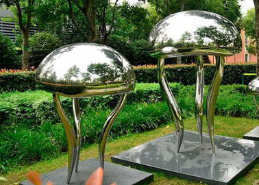 Un bon prix. Sculpture animale en méduses de taille de jardin de paysage de sculpture faite sur commande en acier inoxydable en ligne