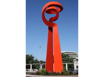 Un bon prix. En dehors du grand contemporain stabilité peinte de corrosion d'acier inoxydable de sculpture en ligne