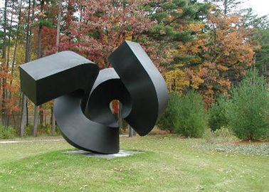 Un bon prix. Sculpture moderne en acier inoxydable d'abrégé sur paysage de jardin pour extérieur en ligne