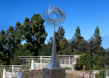 Un bon prix. Sculpture cinétique en grand en acier inoxydable de sculpture jardin décoratif extérieur d'artistes en ligne