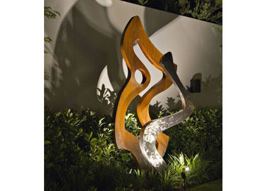 Un bon prix. Taille de l'acier 180cm de Corten de sculpture en feu en métal de décoration de jardin en ligne