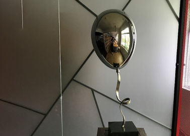 Un bon prix. Ballon poli par miroir fait sur commande à la maison de sculpture en acier inoxydable de décoration en ligne