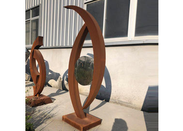 Un bon prix. D'usine sculpture en acier en Corten de jardin extérieur de vente directement en stock en ligne