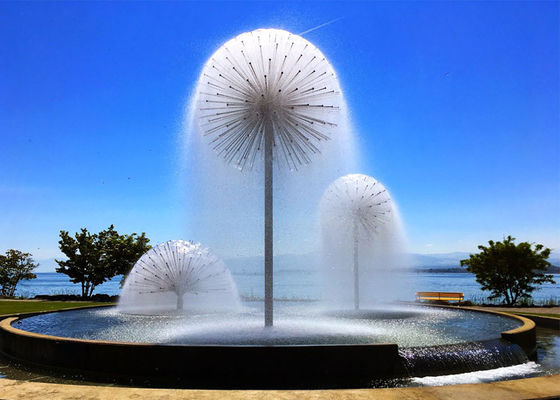 Un bon prix. fontaine de pissenlit de l'acier 316L de 2M High Brushed Stainless en ligne