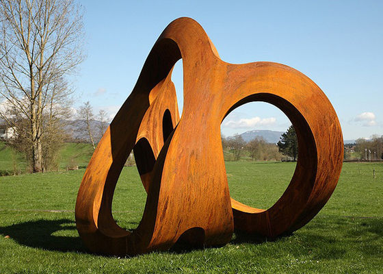 Un bon prix. Sculpture extérieure en Rusty Corten Steel Garden Landscape en ligne