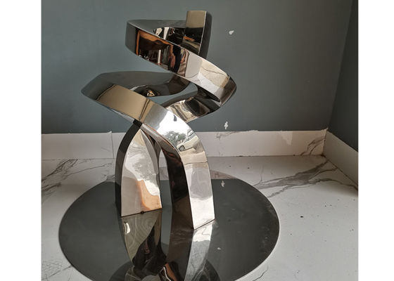 Un bon prix. Le miroir de décoration intérieure d'ODM a poli la sculpture en acier inoxydable en ligne