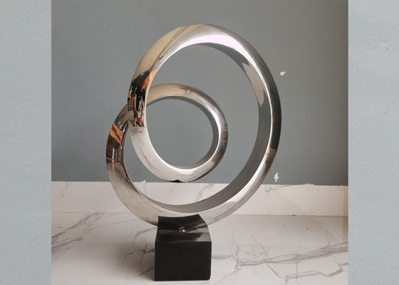 Un bon prix. le haut contemporain de 106cm a poli 316 l'acier inoxydable Art Sculptures en ligne