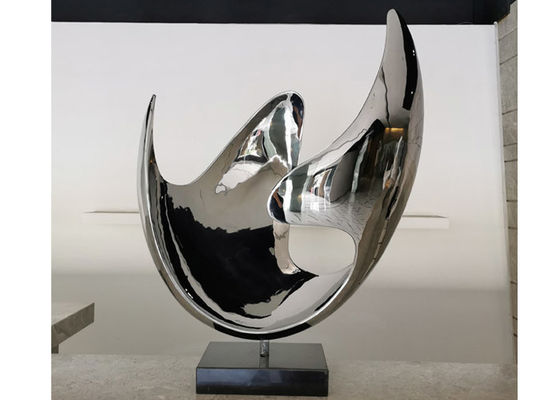 Un bon prix. Sculpture abstraite décorative intérieure moderne en acier inoxydable en ligne