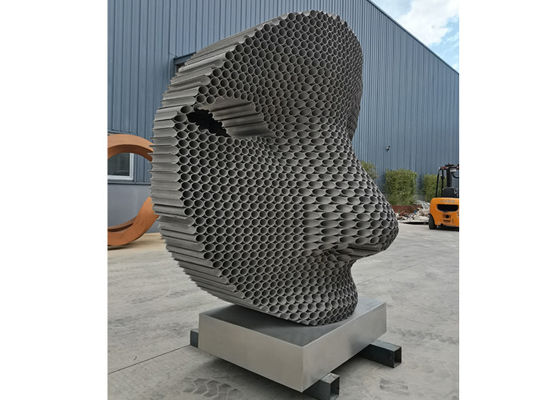 Un bon prix. ODM Matt Finish Stainless Steel Metal font face à la sculpture pour la décoration de jardin en ligne
