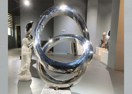 Un bon prix. Le miroir d'OEM a poli l'abrégé sur décoratif Art Sculpture acier inoxydable en ligne