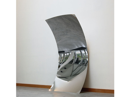 Un bon prix. sculpture élevée en miroir de l'acier inoxydable 316 de 120cm pour le décor à la maison en ligne