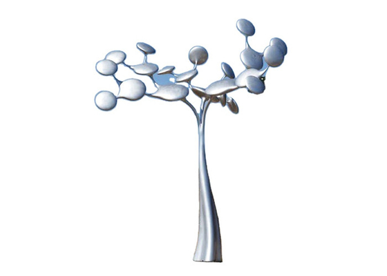 Sculpture extérieure adaptée aux besoins du client en arbre d'acier inoxydable de taille