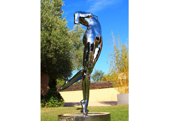 Un bon prix. haute Madame de danse grandeur nature Sculpture d'acier inoxydable de 180cm en ligne