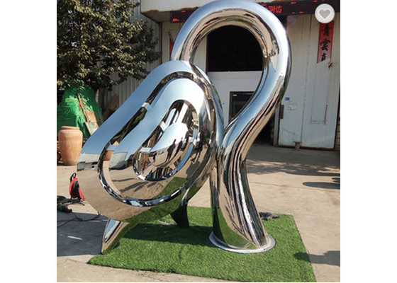 Un bon prix. Taille de la sculpture 180cm en acier inoxydable de style de fleur d'Aer pour la décoration de jardin en ligne